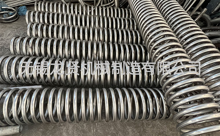用在這里的不銹鋼盤管！